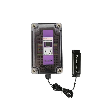 0-999 3-значный ЖК-дисплей IP65 Интеллектуальный счетчик ударов молнии Защита от пыли и воды IC 03 Импульсный индикатор телебана