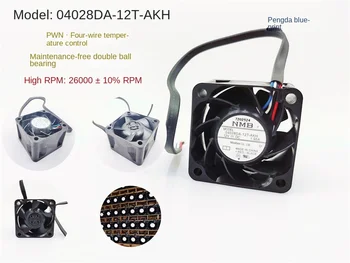 04028DA-12T-AKH двойной шарик 4028 высокоскоростной 12 В 1,95 А с регулируемой температурой ШИМ 4 см серверный вентилятор40 * 40 * 28 мм