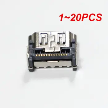 1 ~ 20 шт. HDMI-совместимый интерфейс разъема порта Серебристый портативный мини легкий высококачественная бытовая электроника