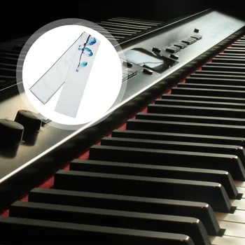1 шт. Прочная ткань для клавиатуры фортепиано Простая ткань для защиты от пыли Ткань для клавиатуры премиум-класса