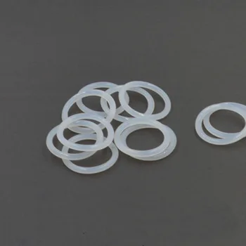 10 шт. Диаметр провода 1,9 мм белый силиконовый уплотнительное кольцо наружное водонепроницаемое изоляционное резиновое кольцо 35 мм-44 мм внешний диаметр