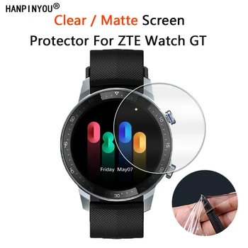 10 шт. Для ZTE Watch GT Smart Bracelet Ultra Clear Glossy / Anti-Glare Matte Screen Protector Soft PET Film (Not Tempered Glass)