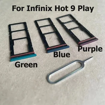 10 шт. для держателя слота для SIM-карты Infinix Hot 9 Play с заменой штифта карты