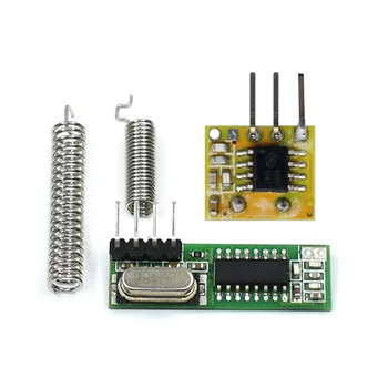 10Set 433 МГц Супергетеродин РЧ приемник и передатчик Модуль дистанционного управления 433 МГц для беспроводного модуля Arduino Uno