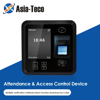 125 кГц RFID-считыватель карт Система контроля доступа Система посещаемости Автономное биометрическое устройство отпечатков пальцев Встроенный для ключей дверного замка