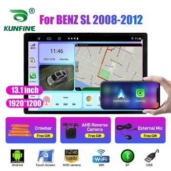 13,1 дюйма Автомагнитола для BENZ SL 2008-2012 Авто DVD GPS Навигация Стерео Carplay 2 Din Central Мультимедиа Android Авто