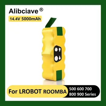 14,4 В 5000 мАч Аккумулятор робота-пылесоса для IRobot Roomba 500 600 700 800 900 Series 14,4 В 620 650 770 780 580 Аккумуляторы
