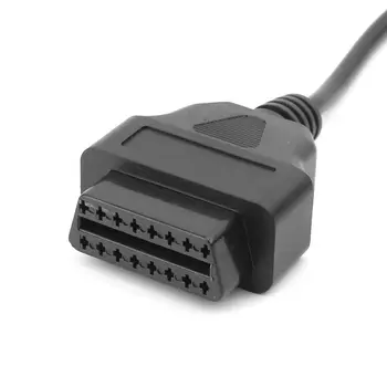 16Pin OBD2 на USB-порт Адаптер зарядного устройства Кабель Разъем Диагностический инструмент E7CA