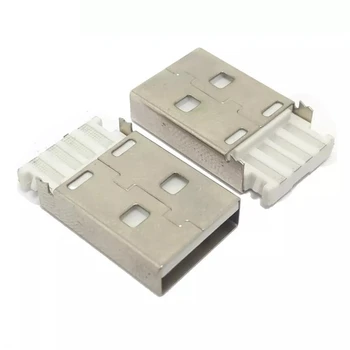 2,0 bindung draht USB männlichen USBA männlichen kurzen körper a / M schweißen draht typ umweltschutz daten linie stecker