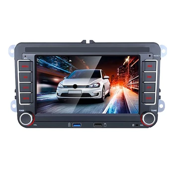 2 Din Автомагнитола Android Автомобильный мультимедийный плеер Авторадио GPS навигация для гольфа Skoda Seat Tiguan Passat B6 B7