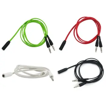 2 кабеля для наушников с разветвителью Идеально подходит для совместимого оборудования