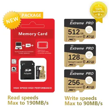 2 ТБ Высокоскоростная карта памяти Micro TF для Xiaomi 1 ТБ U3 4K Карта памяти 128 ГБ 512 ГБ Cartao de Memoria для Redmi Note 11 Gopro 11 Cam