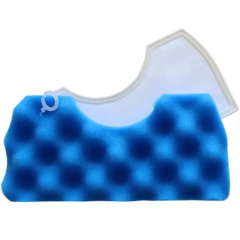 2 шт. Синий губчатый фильтр Комплект для аксессуаров для пылесосов Samsung Аксессуары для роботов-пылесосов серии Dj97-01040C