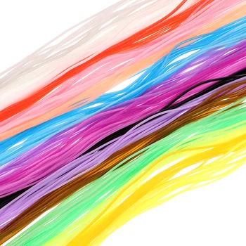 200 шт. 20 цветов шнуровка шнур для брелков браслетов ремешков ювелирных изделий изготовления радужного цвета
