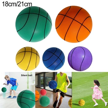 2023 Новый прыгающий немой мяч Крытый бесшумный мяч Skip Ball Детская площадка Баскетбольная тренировка Детские спортивные игрушечные игры