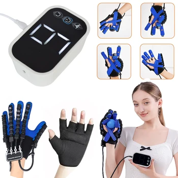 2023 Портативные реабилитационные роботизированные перчатки для гемиплегии Инсульт Функция руки Тренировка Восстановление Инфаркт головного мозга Тренировка пальцев