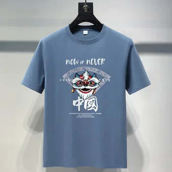2023 Футболка для мужчин Одежда Готическое лето Хип-хоп Манга Негабаритные футболки для бега Мужская одежда для спортзала Harajuku Streetwear Футболка