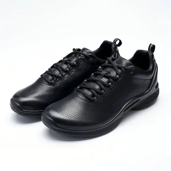 2024 Новые кроссовки для гольфа для мужчин Черные кожаные кроссовки для спортзала Мужские удобные туфли для гольфа для мужчин