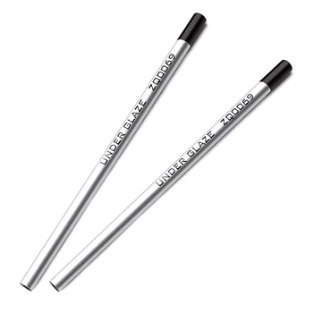2Pcs Подглазурные карандаши, Подглазурные карандаши для керамики,Подглазурные карандаши Прецизионный подглазурный карандаш для керамики