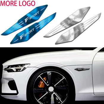 2pcs Светоотражающий автомобильный стайлинг кузова боковые крылья украшение наклейки значок для BMW M M3 e90 f30 e39 e60 f10 e36 f20 e87 e92 f31 e30