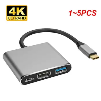 3 в 1 Type C на HDMI совместимый зарядный адаптер USB 3.0 для Air Mate10 S8 Plus