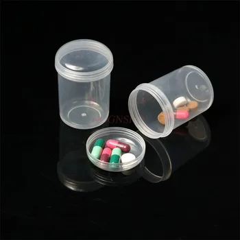 3 шт. Герметичная маленькая коробка для лекарств, бутылка для жидких лекарств, коробка для порошка, коробка для хранения, коробка для распределения порошка, большая емкость