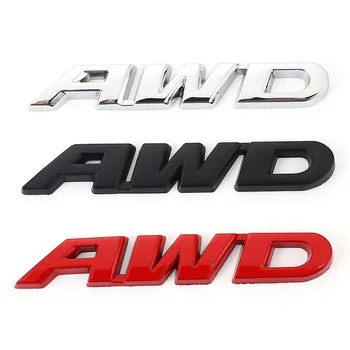 3D Металл AWD Логотип Эмблема Наклейка 4WD Значок Наклейка Логотип для VW Toyota Honda Ford BENZ Audi BMW Buick Opel GMC Mazda SUV Off Road