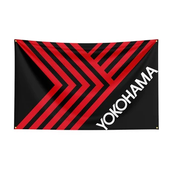 3X5ft Ft Yokohamas Флаг Полиэстер Печатный Гоночный Автомобиль Баннер Для Декора ft Флаг Декор,Украшение Флага Баннер Флаг Баннер