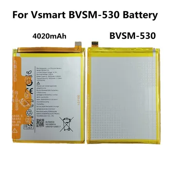 4020 мАч BVSM 530 Телефонный аккумулятор для VSMART BVSM-530 BVSM530 Высококачественные батареи Bateria в наличии + номер отслеживания
