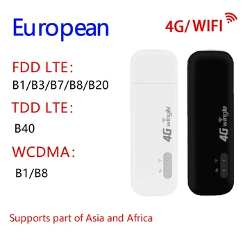 4G Wi-Fi Маршрутизатор USB Модем Мобильный Wi-Fi 150M USB Wi-Fi Донгл для беспроводной точки доступа со слотом для SIM-карты