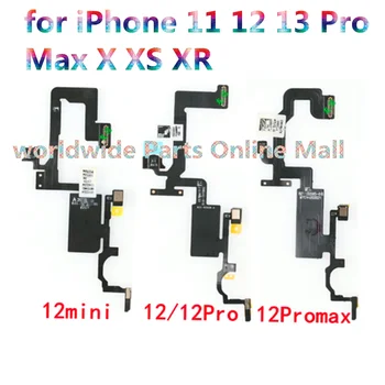 5 шт.-10 шт. Фиксированный кабель датчика приемника Face ID для iPhone 11 12 13 Pro Max X XS XR Микрофон Датчик Динамик Flex Запасные части