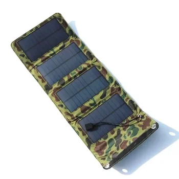 7 Вт Солнечная панель Складное солнечное зарядное устройство Портативная солнечная сумка USB 5 В зарядное устройство для мобильных телефонов Солнечная панель