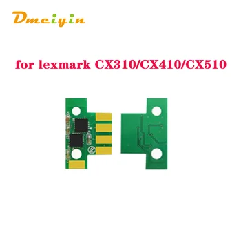 80C8SK0/80C8SC0/80C8SM0/80C8SY0 Микросхема тонера для Lexmark CX310/CX410/CX510