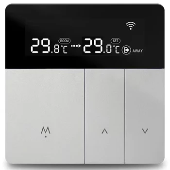 AVATTO Tuya Wifi Wifi Термостат Умный термостат 100-240 В Дистанционное электрическое управление, Google Home Yandex