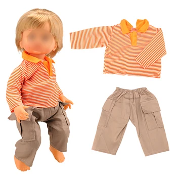 Barwa Новая мода для 20-22-дюймовой куклы 50-55 см Кукла нашего поколения, кукольная одежда