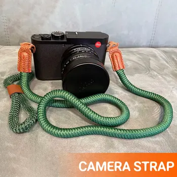 Camera Rope Reflex Nylon Fashion Высококачественные простые легкие аксессуары для камер Веревка для камеры Синий портативный ремешок для камеры