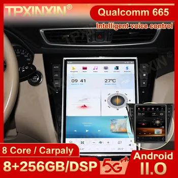 Carplay Android 11 Tesl- Экран Мультимедийная стереосистема для Nissan Qashqai 2013 2014 2015 2016 2017 2018 GPS Navi Player IPS Головное устройство