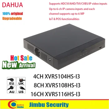 Dahua DVR 4CH XVR5104HS-I3 8CH XVR5108HS-I3 16CH XVR5116HS-I3 5MP HDCVI камера Мониторинг видеонаблюдения WizSense Цифровой видеорегистратор