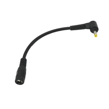 DC Удлинительный кабель питания 5,5 мм x 2,1 мм Гнездовой разъем на 4,0 мм x 1,7 мм Штекер под прямым углом для светодиодной ленты Камера видеонаблюдения Ноутбук PSP