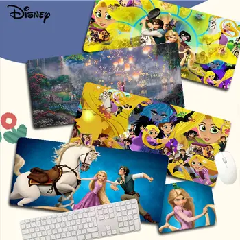 Disney Tangled Rapunzel Mousepad Забавный красивый аниме коврик для мыши Размер коврика для Kawaii Desk Девочки-подростки для спальни