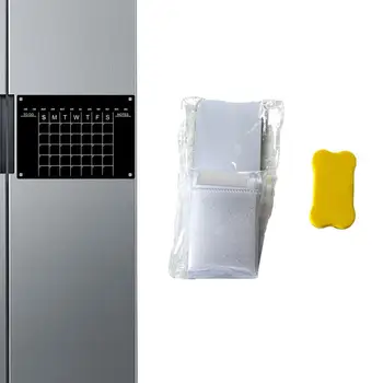 DIY Магнитная доска для сухого стирания для холодильника Акриловая планировочная доска Набор Легкая организация Уникальная подарочная доска для задач