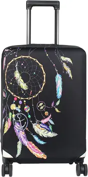 Dreamcatcher Print Моющийся чехол для багажа - Модный протектор чемодана для багажа 18-32 дюйма