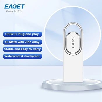 EAGET U5 Mini USB Флеш-накопитель Memory Stick доступен в виде флэш-накопителя Micro Metal USB2.0 емкостью 64 ГБ/32 ГБ/16 ГБ