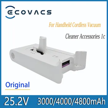 Ecovacs Оригинальные аксессуары для ручного беспроводного пылесоса 1c SCWXCQ02ZHM Сменная батарея Назад 25,2 В 3000/4000/4800 мАч