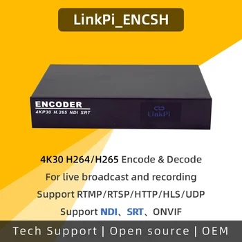 Encsh SDI HDMI энкодер NDI кодировщик HD 4K SRT RTMP h265 прямая трансляция