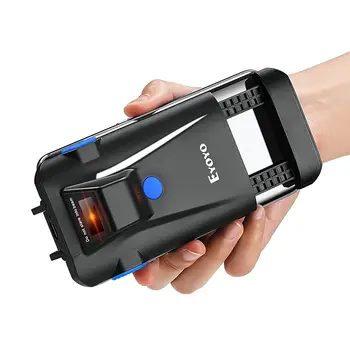 Eyoyo EY-024 2D Bluetooth Сканер штрих-кода Телефон Задняя клипса Сканер Портативный беспроводной Bluetooth перезаряжаемый считыватель штрих-кода