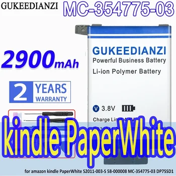 GUKEEDIANZI Батарея 2900 мАч для amazon kindle PaperWhite S2011-003-S 58-000008 MC-354775-03 DP75SD1