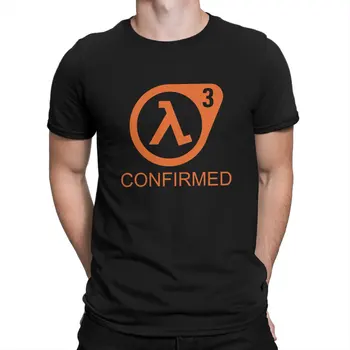 Half Life Game Подтвержденная футболка Harajuku Grunge Мужская футболка с о-образным вырезом и коротким рукавом
