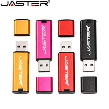 JASTER Пластиковый USB-накопитель 128 ГБ Водонепроницаемая карта памяти 64 ГБ Розовый флеш-накопитель 32 ГБ Настоящая емкость USB-накопитель 16 ГБ Портативный 8 ГБ