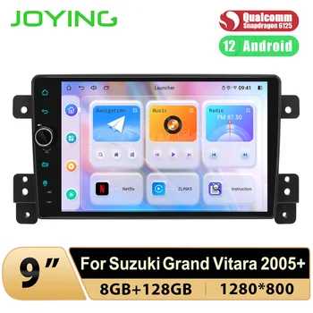 JOYING Замена 9-дюймового головного устройства Android Авто Стерео Радио Музыкальная Система Для Suzuki Grand Vitara 2005+ Встроенный модуль 4G Carplay